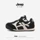 JEEP儿童运动鞋 男孩防滑休闲跑步鞋 男童女童秋冬网面软底鞋 子新款