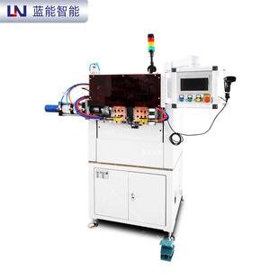 智能永磁同步电机定子铜端子引出线卧式左右夹焊机