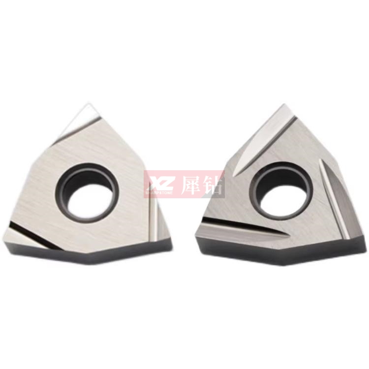 外圆桃型精车数控刀片桃形开槽WNGG080404/080402R/L-S-C金属陶瓷