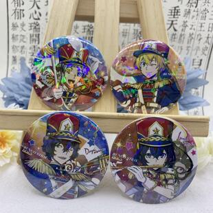 文豪野犬动漫徽章 太宰治/福泽谕吉/森鸥外/中原中也吧唧胸章