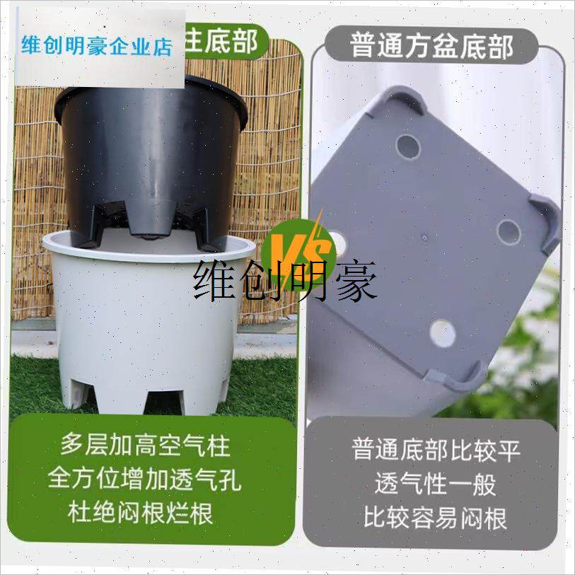 l大号花盆蓝莓盆栽黑醋栗盆黄金葛月F季圆形多肉花盆大口径种菜盆