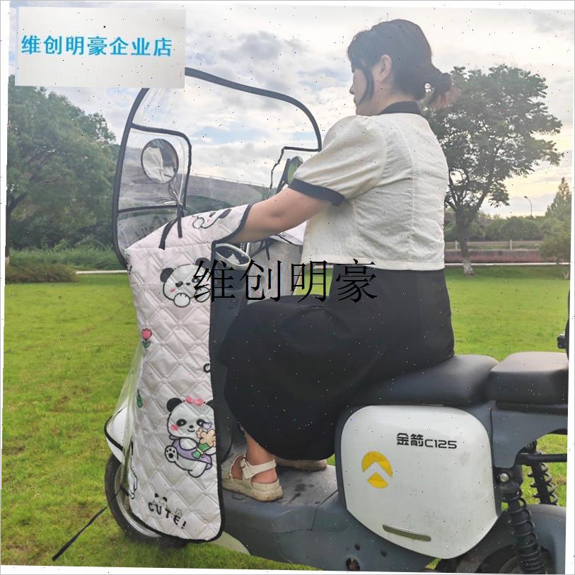 l电动车前挡风板遮阳防雨罩电瓶摩托车四季通用防U水透明防寒挡风