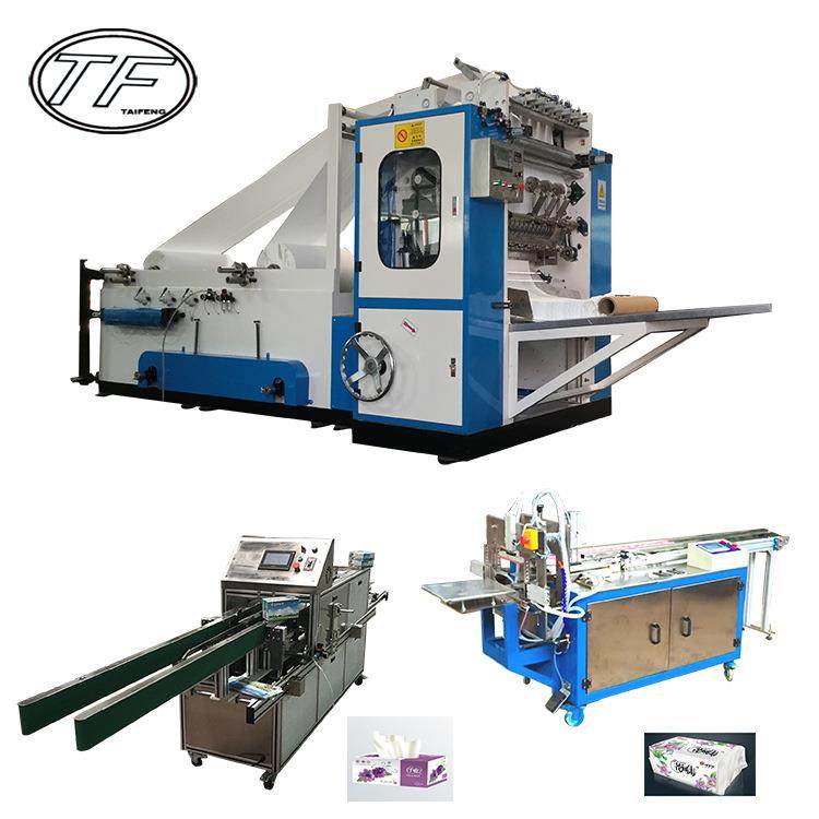 盒抽纸巾制造机器生产自动抽式面巾纸机的制造商抽式面巾纸的设备