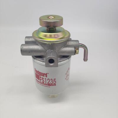 斗山叉车D20E/25E/30E-3康明斯D427发动机柴滤总成含滤座