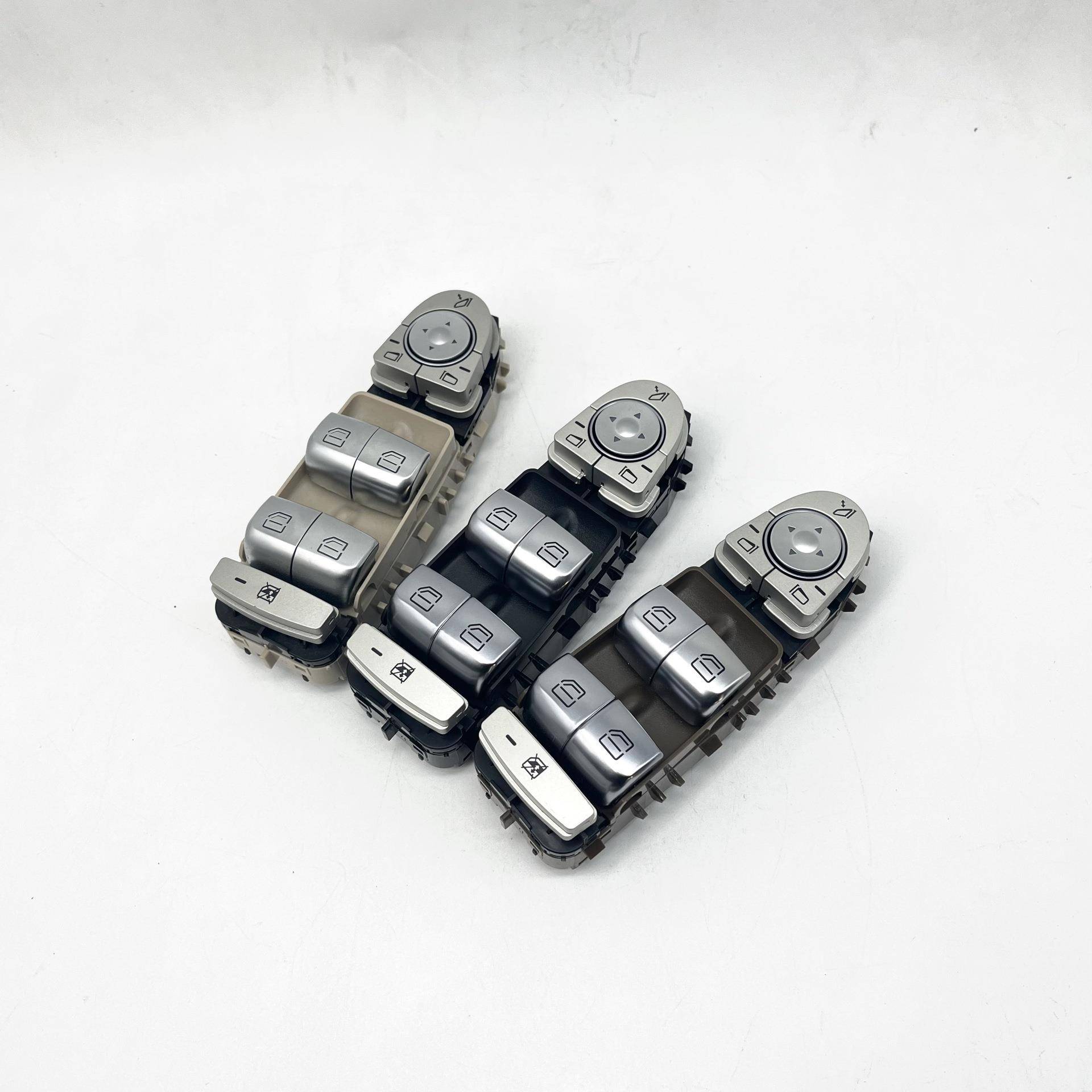 适用奔驰C级C180C200C260LGLC300车窗玻璃升降器开关按键按钮