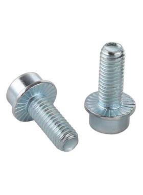 DIN251内六角圆柱头法兰面机螺钉M8*168.8级蓝白锌