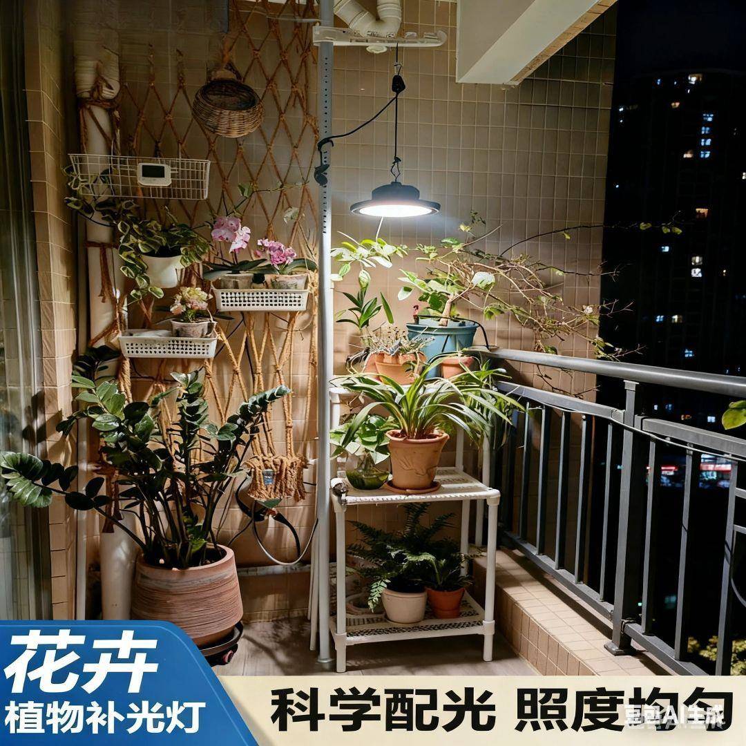 室内植物补光灯led全光谱热植专用生长灯草莓番茄蔬菜花卉仿太阳