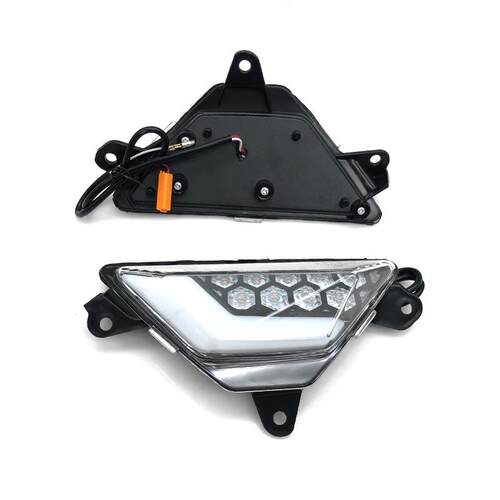 适用于KAWASAKININJA300/400/650zx6rZX4R改装件前转向灯边灯