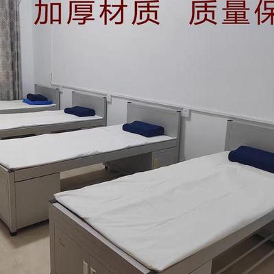 钢制加厚单人铁床架单层铁架床宿舍90公分铁艺床1米制式铁皮军官