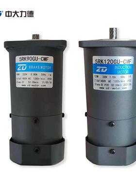 220V交流减速传输送带电机正反调速6W-200W低速大扭力齿轮减速机