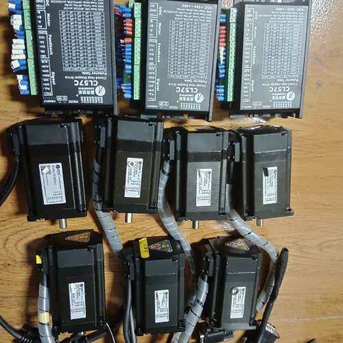议价57步进电机CL57C，电机57CME23-Z，功能正常
