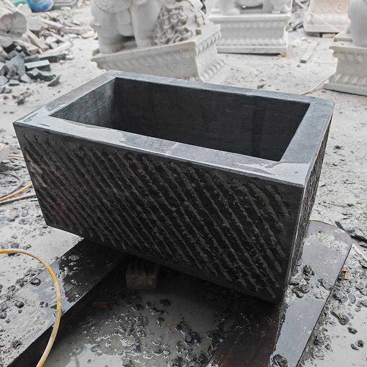 青石洗手盆石槽洗手池养鱼养花石头槽子长方形户外庭院家用拖把池