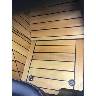 408 标致5008 2008汽车木地板508L 3008 308用游艇木3d脚垫 4008