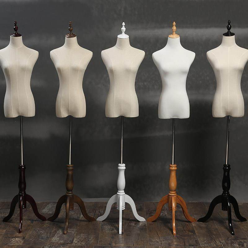 模特道具女半身包布人台服装店橱窗模特架婚纱礼服衣架 实木底座,商业/办公家具,服装模特,淘宝优惠券,粉丝福利购,淘宝优惠卷