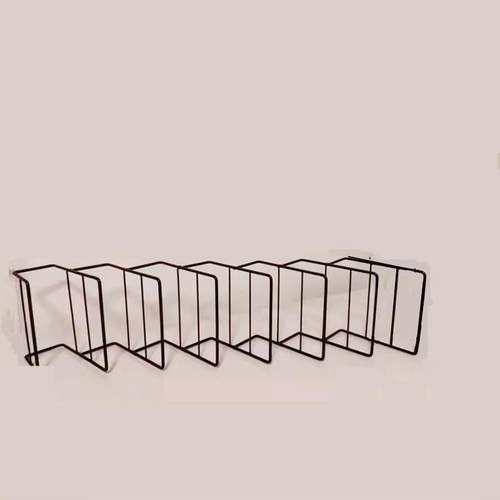 七道弯九道弯八道弯本册架 本子铁架子书架资料册架商品 商品分隔