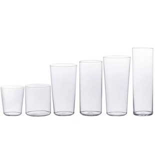 酒吧商店日式 柯林杯长饮杯威士忌杯水割杯鸡尾酒杯 无铅水晶薄款