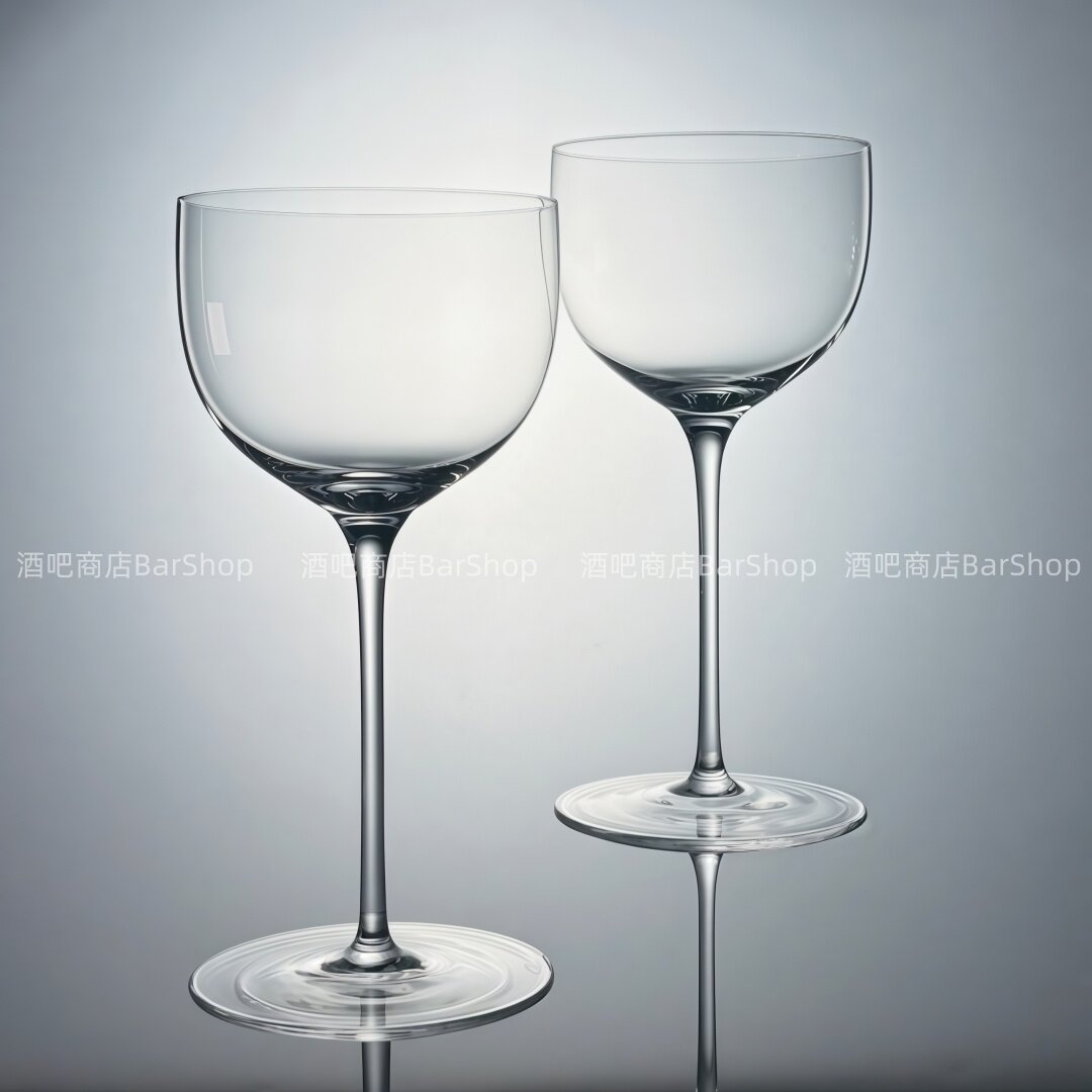 酒吧商店木村手工大号尼克诺拉鸡尾酒杯咖啡杯创意马天尼杯220ml