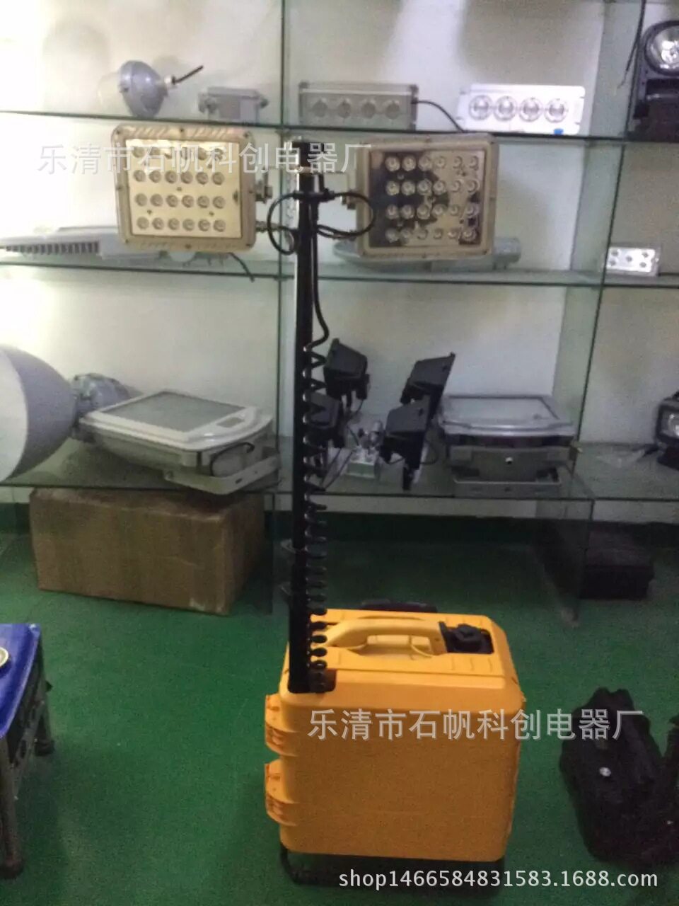 SFW6121便携多功能升降工作灯BT6000DSR-510开普静音发电