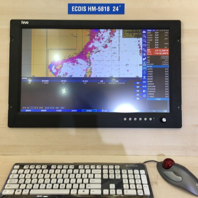 新诺HM-5818船载海图仪ECDIS电子海图终端19寸24寸CCS
