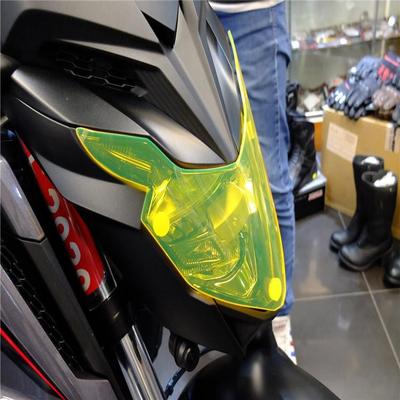 适用于CB650FCBR650FCB500X17-19改装大灯保护片车灯保护罩