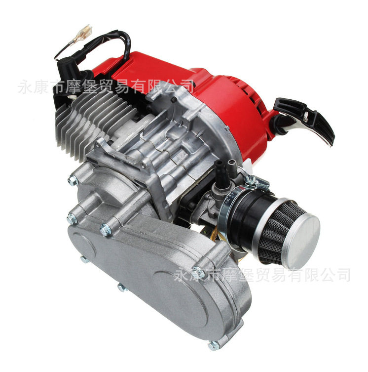 49cc发动机2冲程拉式起动带变速器适用于小型摩托越野车