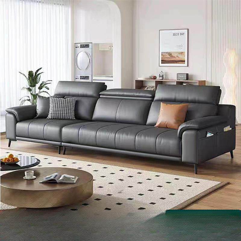 猫抓布沙发免洗客厅现代简约布艺沙发贵妃直排组合大小户型科技布