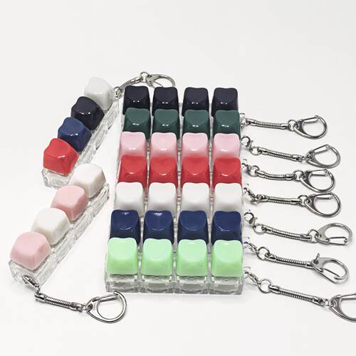 跨境PC玉质感爱心解压按键