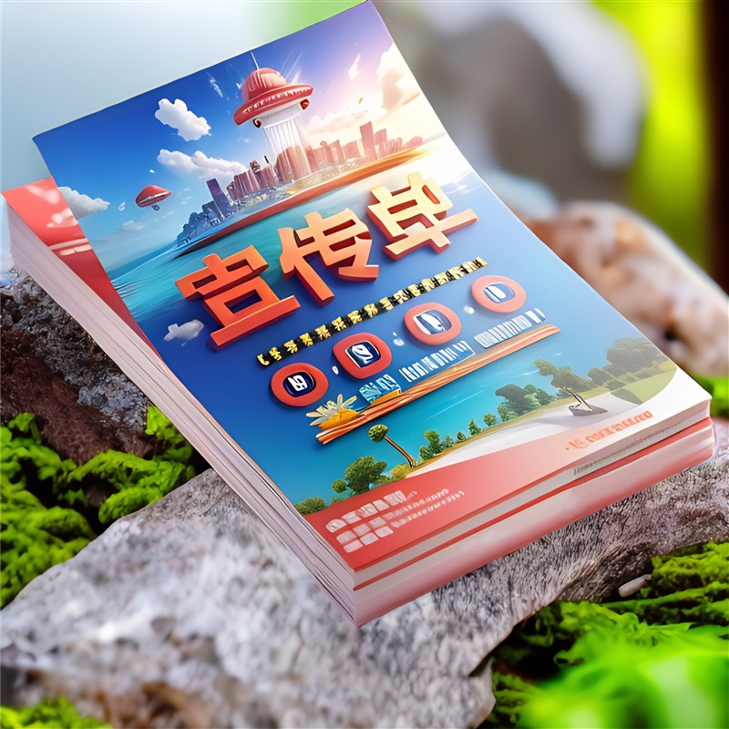 宣传单印制打印设计制s作说明书折页单页印刷数码画册印刷