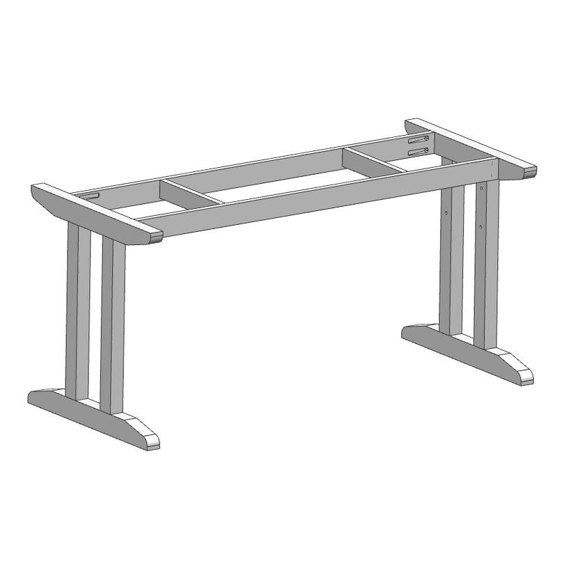 定制实木桌腿桌架