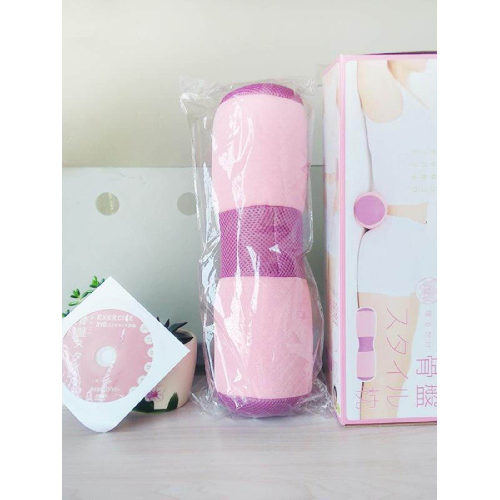 日单原单骨盆枕记忆海绵美腹瑜伽枕 颈椎枕独立包装