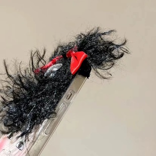 Creative Funny Expression Curly Hair Suitable For 14 Phone