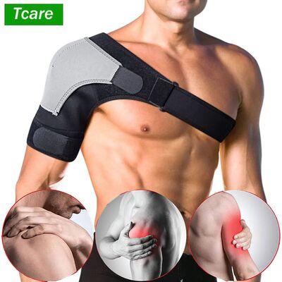Adjustable Shoulder Support Brace pad Belt Band Strap Wrap S