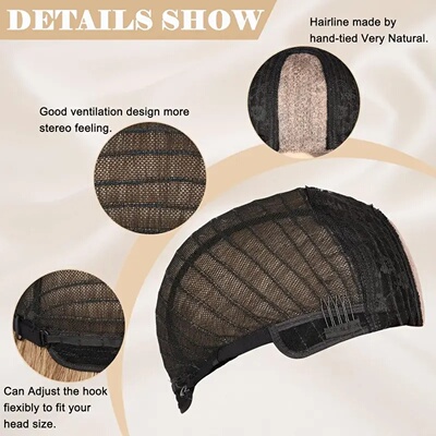 Cosplay Blonde Women's Wigs Ombre Blonde Curly Wig On Clear