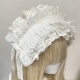 Handmade Headband Versatile Original Lace Veil Y2K Watercol