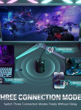 ATTACK SHARK X11 Wireless Gaming Mouse with Charging Dock P