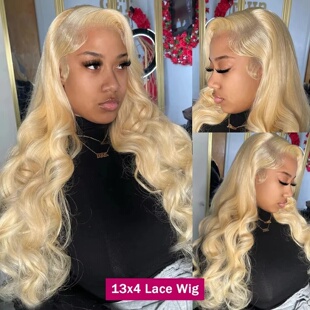 Wewave Body Wave Human Hair Wigs 613 Blonde Wig 13x4 13x6 H