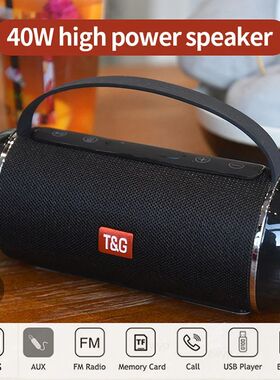 Wireless Subwoofer Portable Bluetooth Speaker Radio FM Water