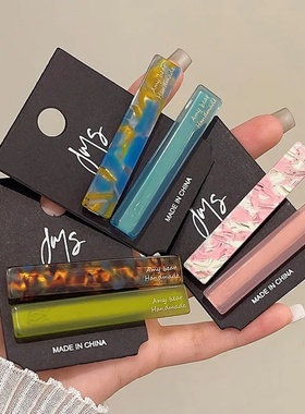 2pcs/set Acetate Hair Clips Font Geometric Hairpins Bang Si