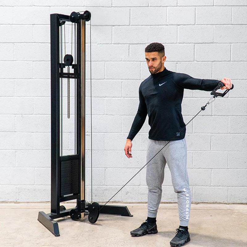 单边小飞鸟综合训练器材高位下拉力量训练健身房商用健身力量器材