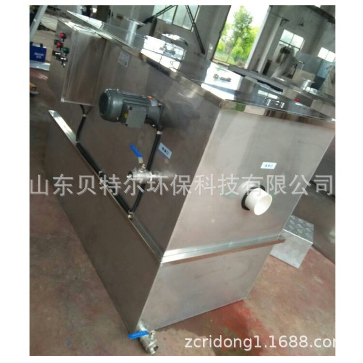 贝特尔供应酒店餐饮业含油废水处理设备 不锈钢隔油器 品质无忧