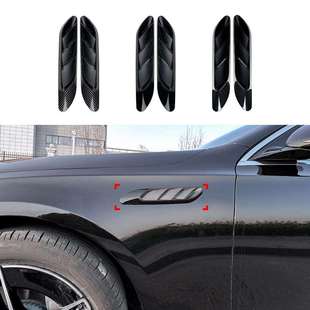 适用奔驰E级W214S2142024 E260E300AMG叶子板出风口车贴改装