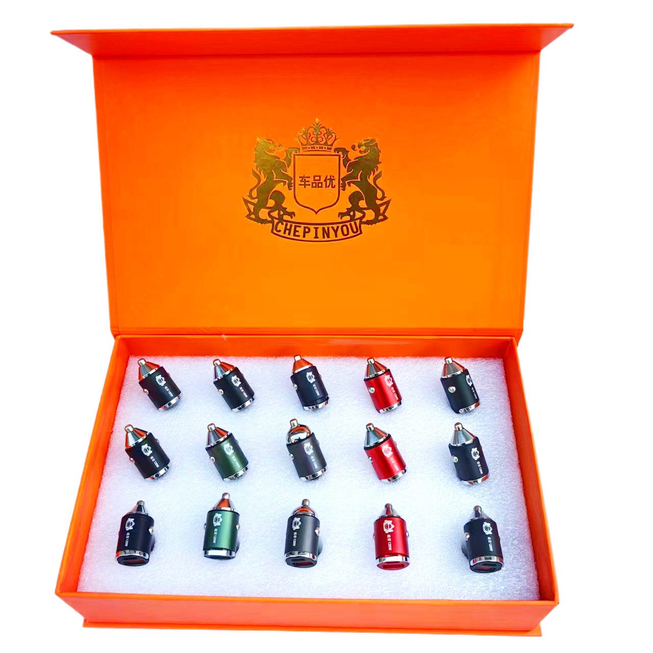 车品优120W车载快充充电器