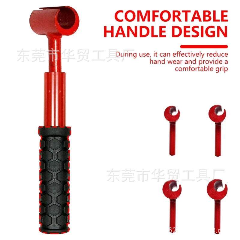 新款4合一铰链扳手门铰链间隙调节扳手家庭维修工具扳手