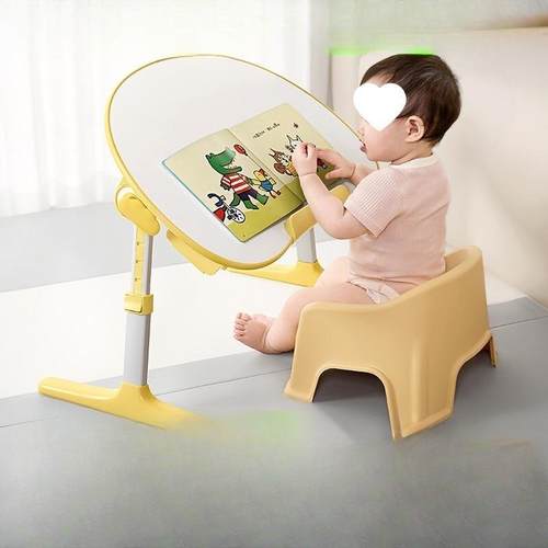 直销R床小叠桌子绘本看书小桌板儿童学习桌阅读花生桌橡