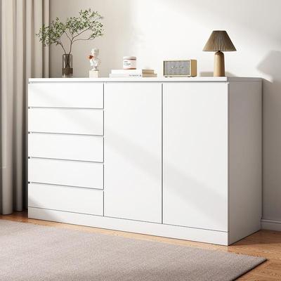 五斗柜卧室床头柜小户型客厅现代简易靠墙收纳储物柜大容量抽屉柜