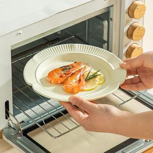 碗家用碗碟乔迁餐具套 7K1玫瑰花园小清新陶瓷汤碗菜盘特别好看