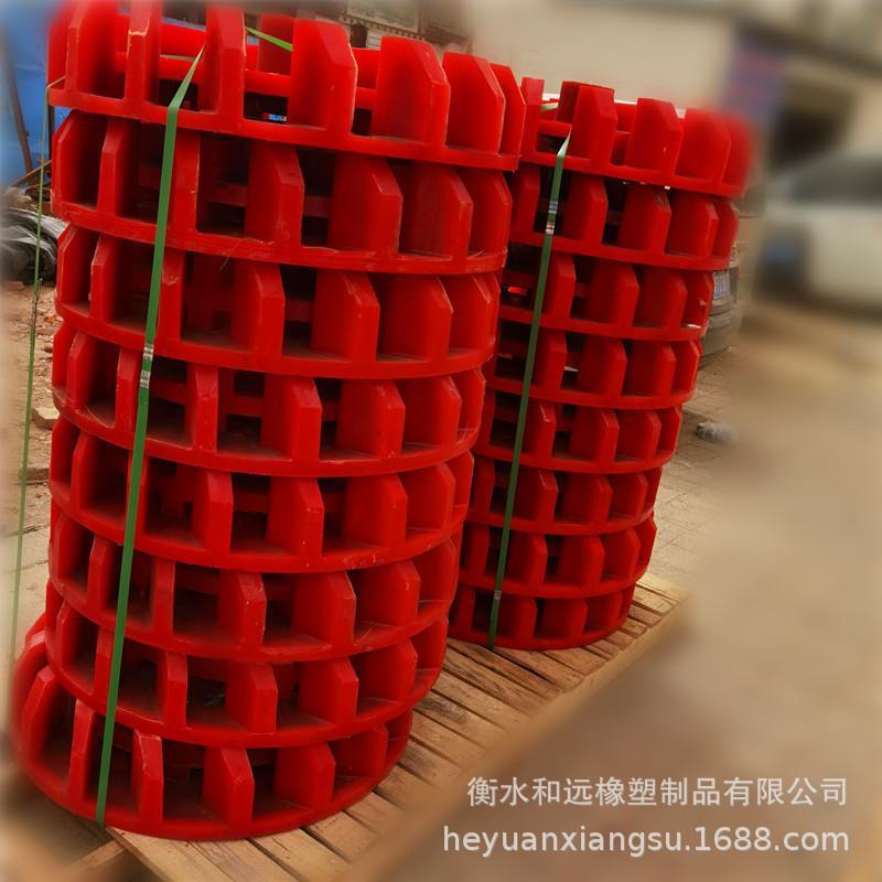 厂家加工搅拌桶叶轮盖板 聚氨酯叶轮盖板 砂浆泵PU提升叶轮盖板