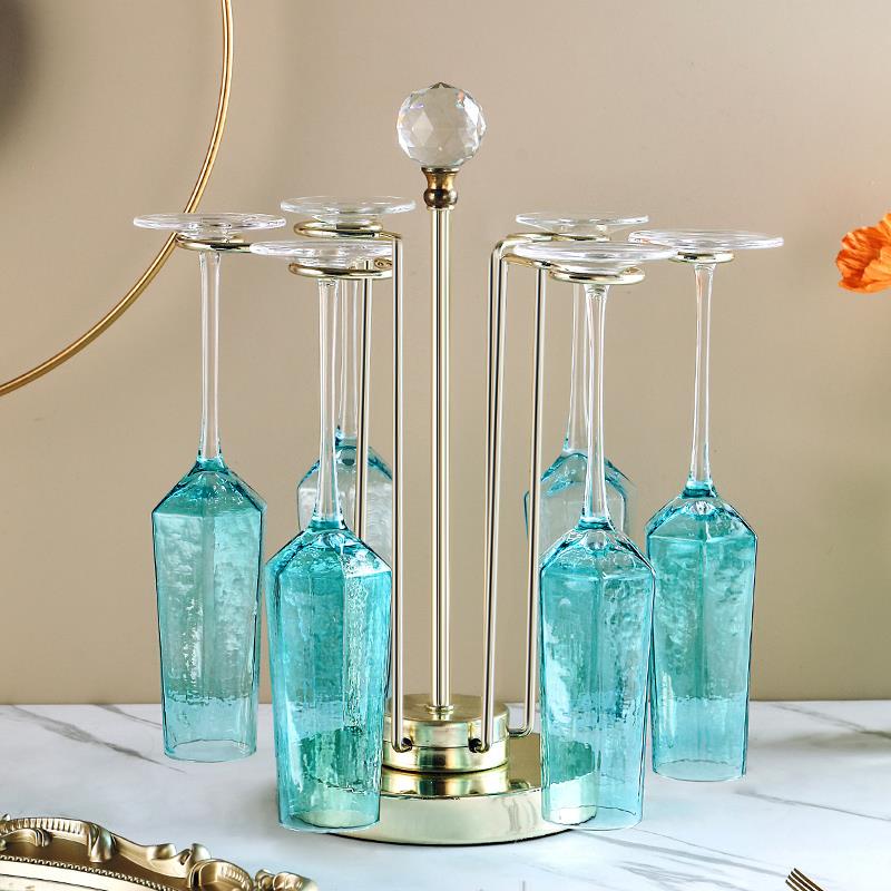 水晶香槟杯高颜值高档轻奢高脚杯起泡酒仙女酒杯红葡萄酒杯子套装