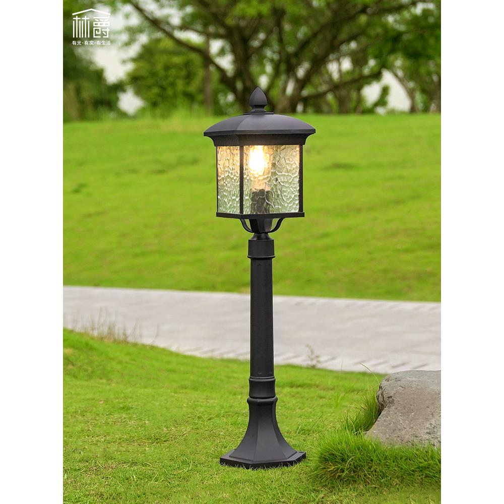 太阳能户外草坪灯防水别墅花园地插草地灯公园景观灯庭院灯接电款