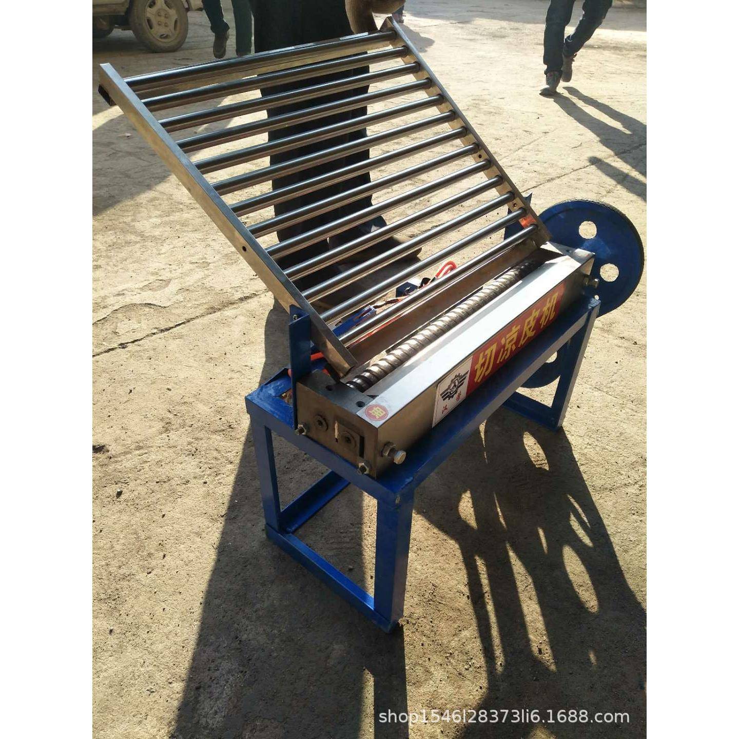 豆腐皮手工面切丝机红薯凉皮饭店面疙瘩海带面皮千张豆腐皮切丝机